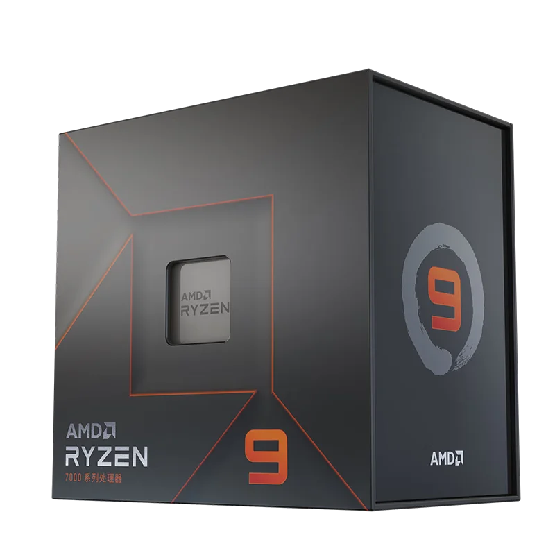 Novo AMD Ryzen RYZEN™9 Processador para jogos 7900X3D, CPU de 12 núcleos e 24 thread, 5NM, soquete 120W, AM5