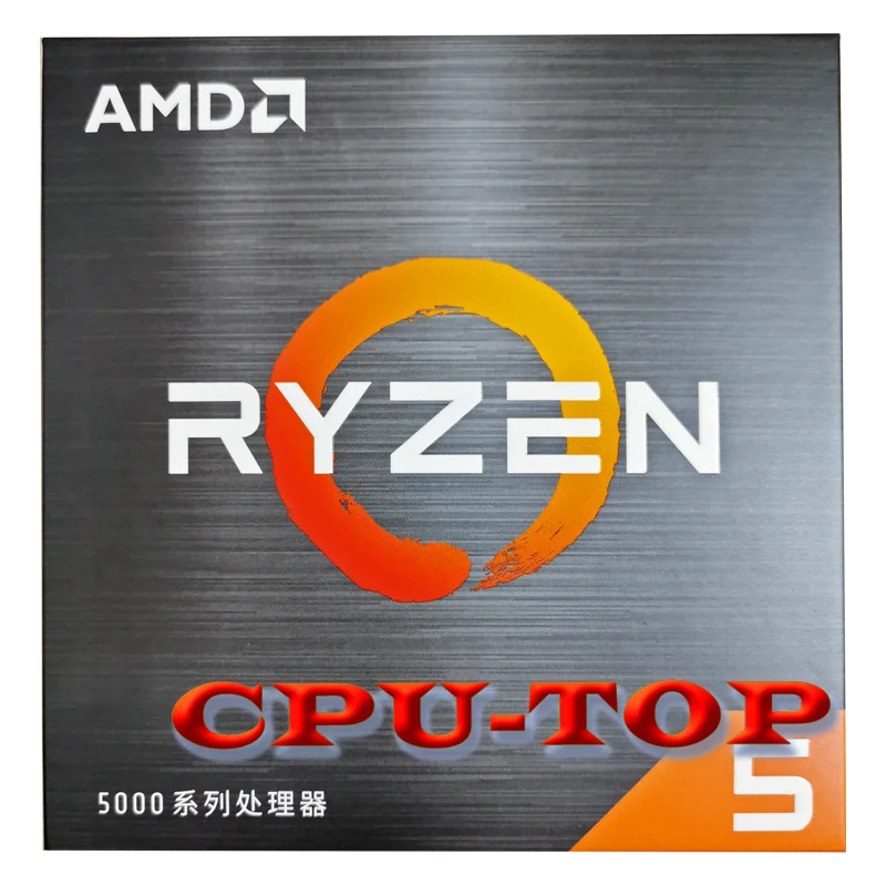 Novo Processador para CPU AMD Ryzen 5 com Ventilador Cooler, R5 5500, 3,6 GHz, 6 Core, 12 Thread, 7NM, 65W, L3 = 16M, 100-000000457, AM4