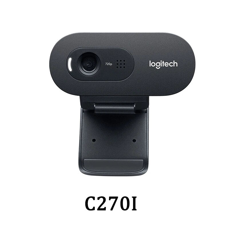Novo original logitech c310 c270 c270i hd webcam 720p embutido micphone usb2.0 computador computador computador computador computador computador notebook câmera de vídeo conferência