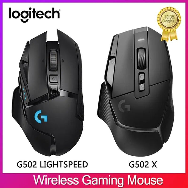 Novo original logitech g502 herói lightspeed sem fio gaming mouse sem fio 2.4ghz herói 16000dpi rgb adequado para e-esportes gamers