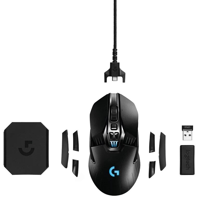 Novo original logitech g903 herói lightspeed sem fio gaming mouse rgb 16000dpi versão atualizada adequado para e-esportes gamers