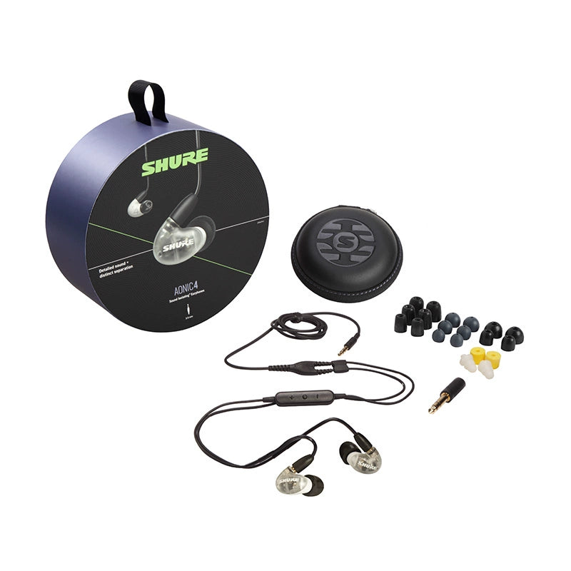 SHURE/ Shure AONIC 4-ring iron in-ear earphones Universal wired sports soundproof music earplugs for mobile phones
