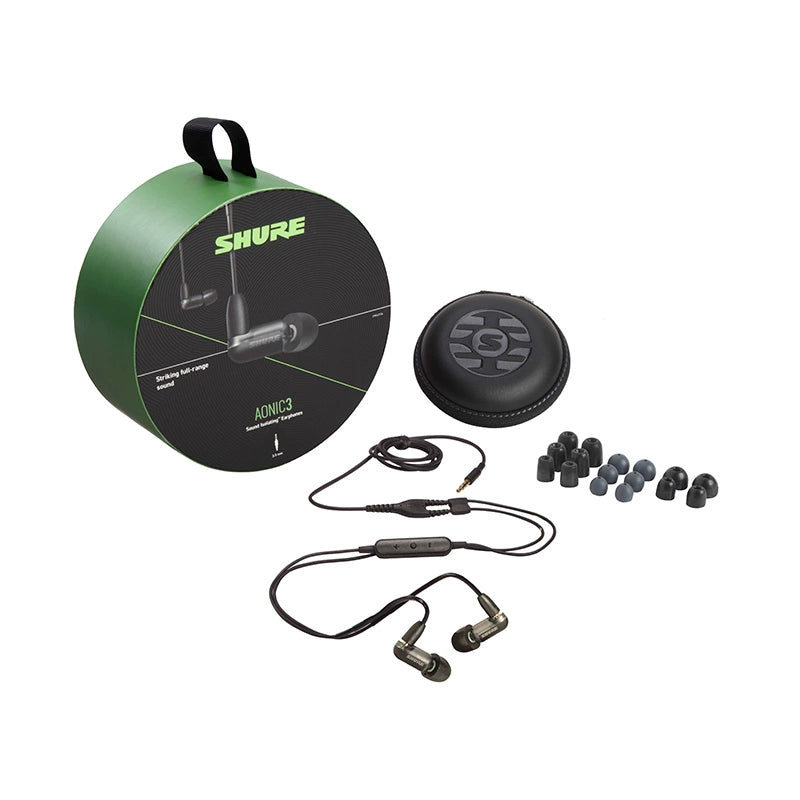 SHURE/ Shure AONIC3 in-ear headphones Universal wired sports soundproof music hifi earbuds for mobile phones