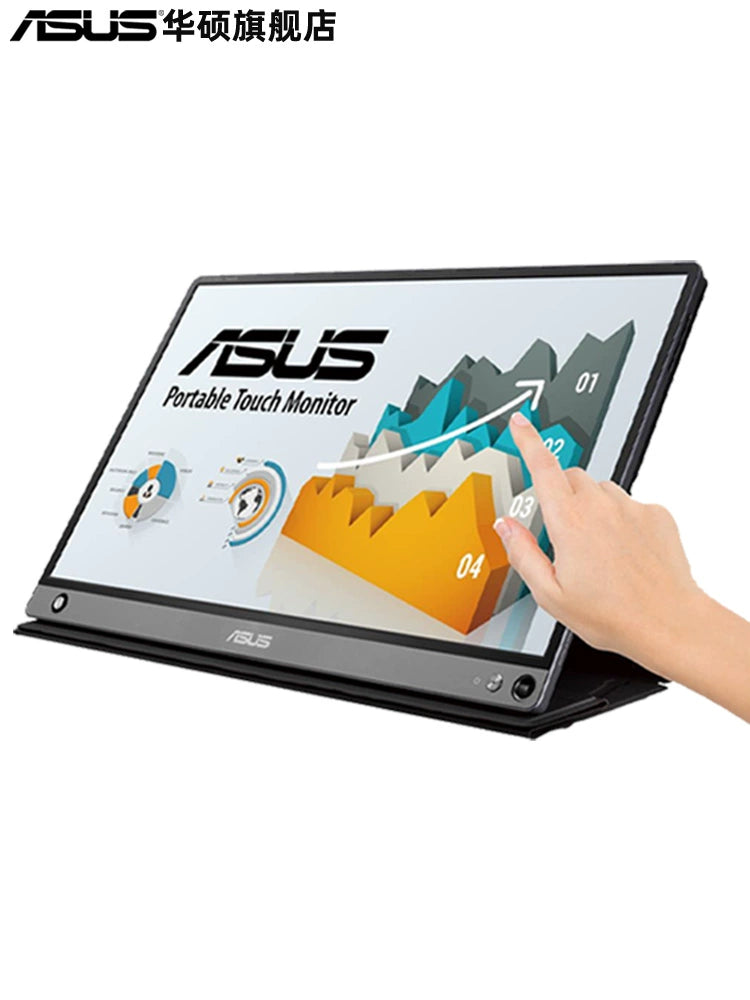 Asus/ ASUS MB16ACE portable display desktop computer with external USB business office stock display