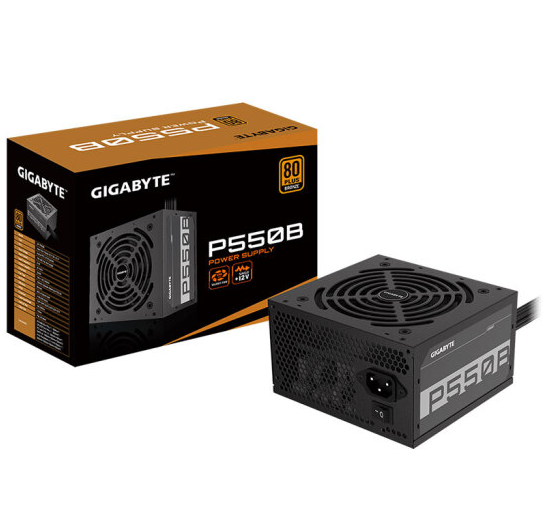 Gigabyte GP-P650B PB500 P450B P550B Computer desktop case power supply Bronze power supply