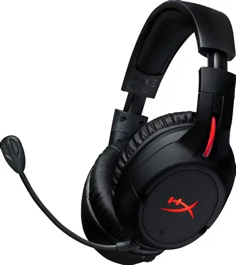 HyperX Cloud Flight Gaming Headset, Suporta 3,5 milímetros Wired Audio Connection, Fones de ouvido multifuncionais, PC, PS4, PS5, Xbox, Mobile