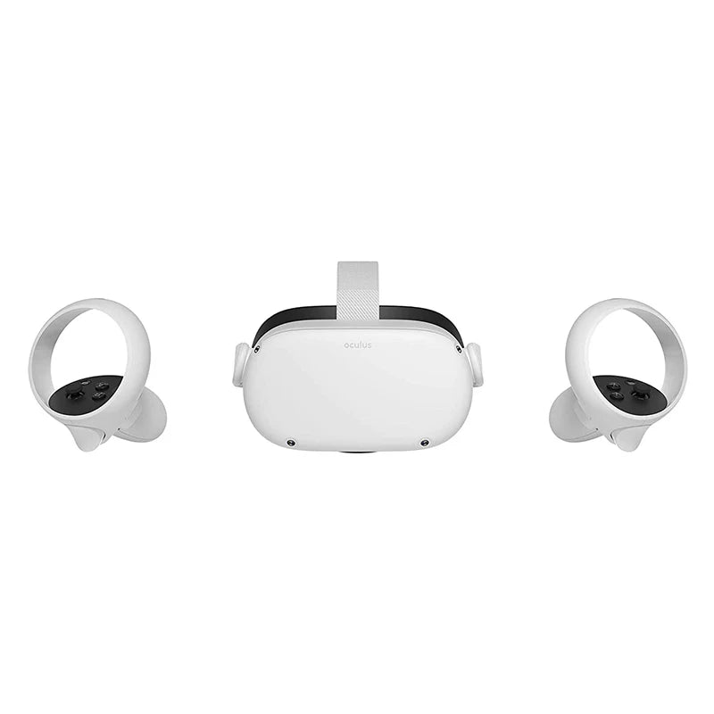 Oculus-Quest 2 tudo em um VR Headset, 5,5 "Display, taxa de atualização 90Hz, óculos 3D, 64 GB, 128 GB, 256 GB de memória