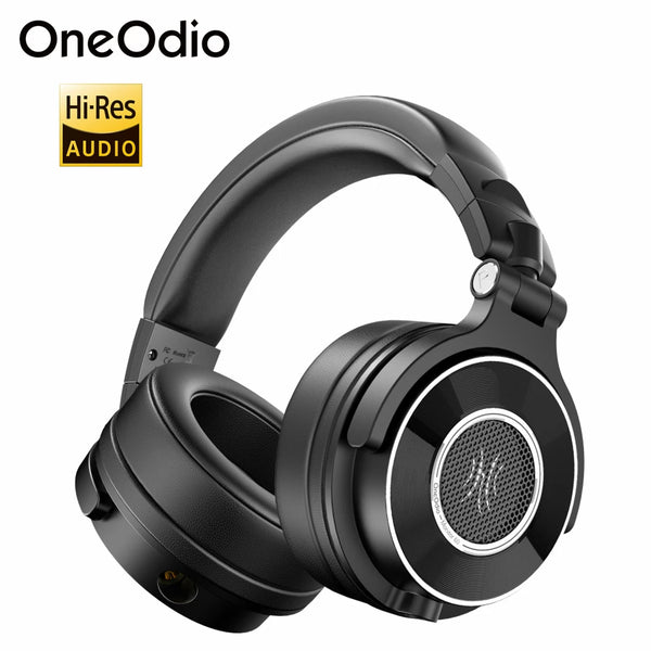 Oneodio-Professional Studio Monitoring Headphones, Over Ear Stereo, Wired Headset com microfone, Hi-Res Audio for DJ, Monitor 60