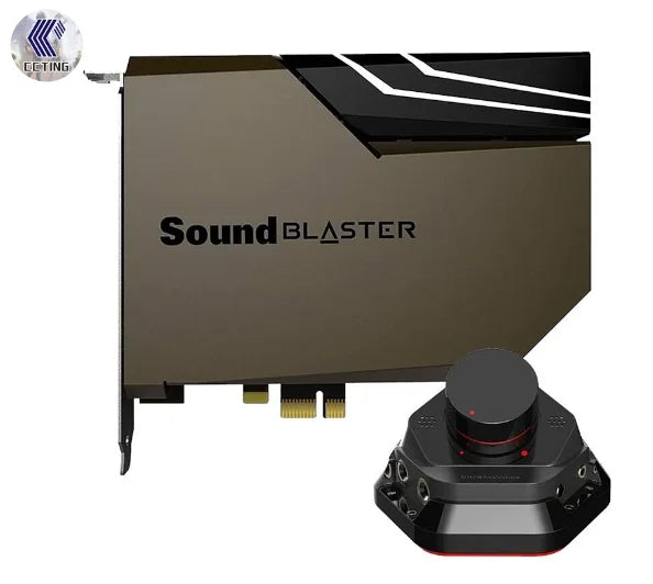 Original Sound Blaster AE-7 Alta Qualidade 5.1 PCI-E Music Movie Games Desktop Computer Sound Card