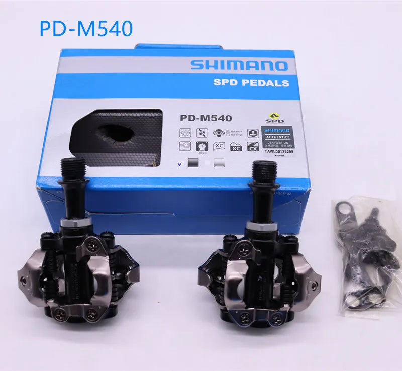 Original shimano pd m520 m540 me700 mtb pedais de bicicleta de montanha ciclo de bloqueio automático pedal deore xt pedais
