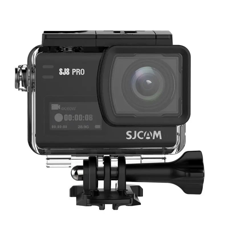 Original sjcam sj8 série sj8pro sj8plus sj8air extremo esporte câmera de ação controle remoto wi-fi capacete à prova d' água dv