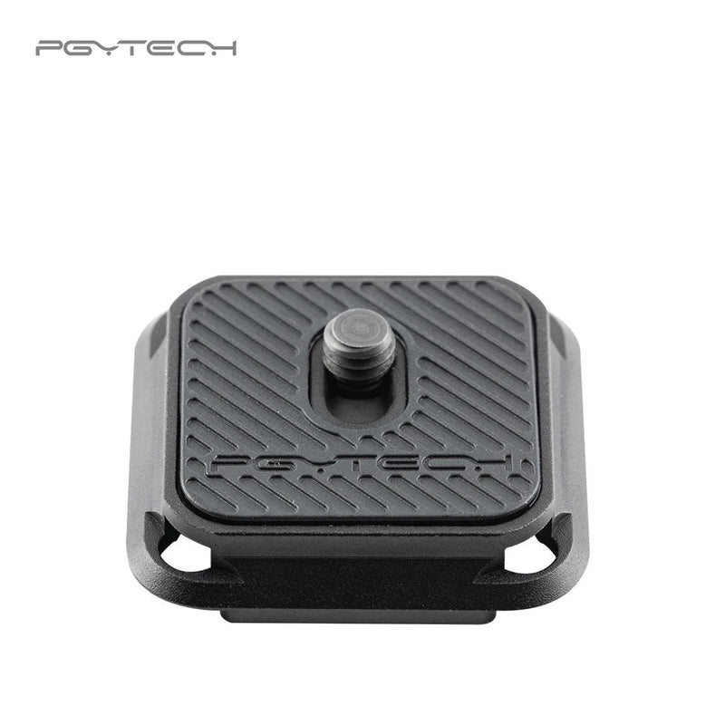 PGYTECH-Adaptador de placa SnapLock, furos roscados Placa, Compatível com Gimbals, Tripes, Sliders, Arac-Swiss, 1/4 e 3/8