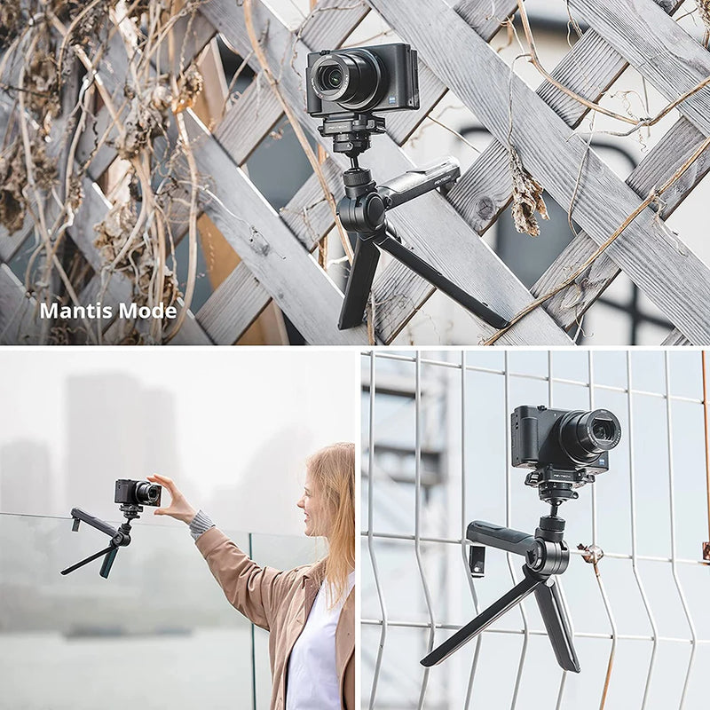 PGYTECH-MANTISPOD PRO Mini Câmera e Suporte para Tripé para Celular, 7 Modos, Pequeno, Viagem, Flexível, Vlogging, Desktop, Selfie
