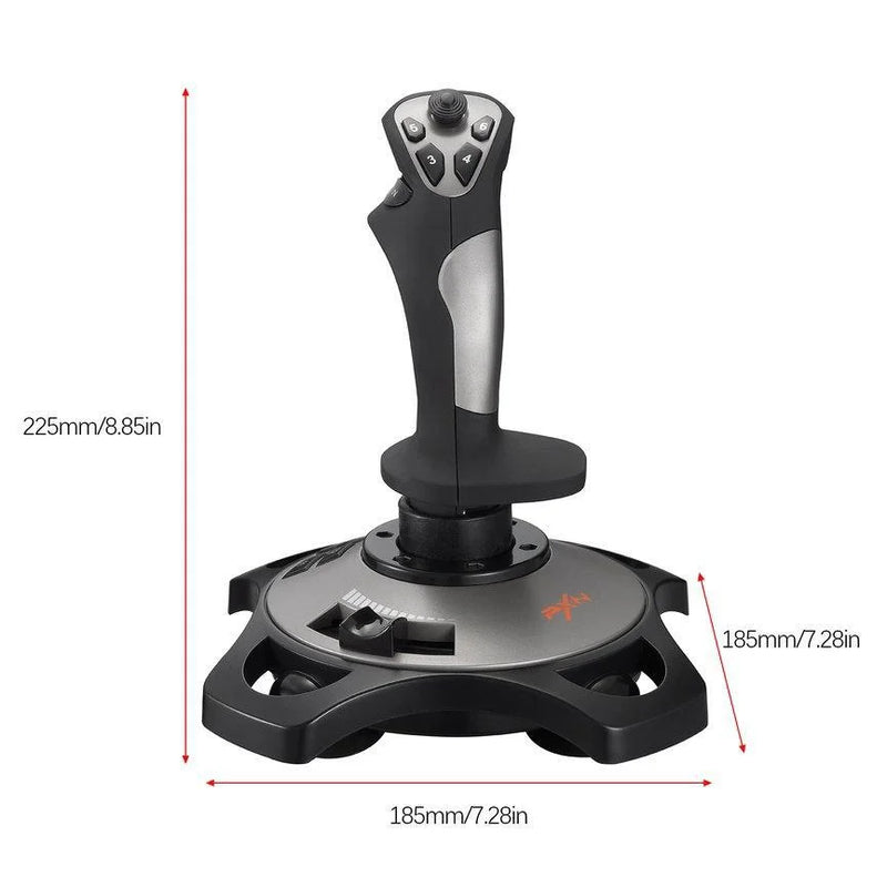 PXN-2113 Joystick Flight Simulator Controlador Gamepad Pc Flight Simulator Cockpit Stick para PC/Desktop