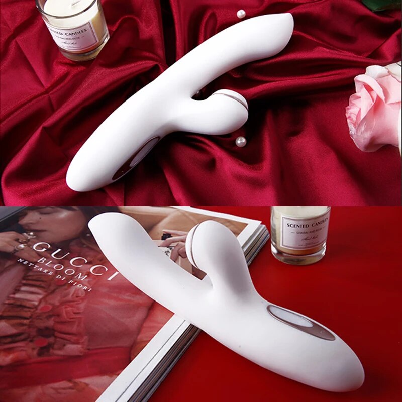 Penis Sucking Vibrators para G Spot e Clitóris Estimulação, Alemão, Vibração de Silicone, Mamilo Otário, UYO Rabbit Vibrator, 10 Speed
