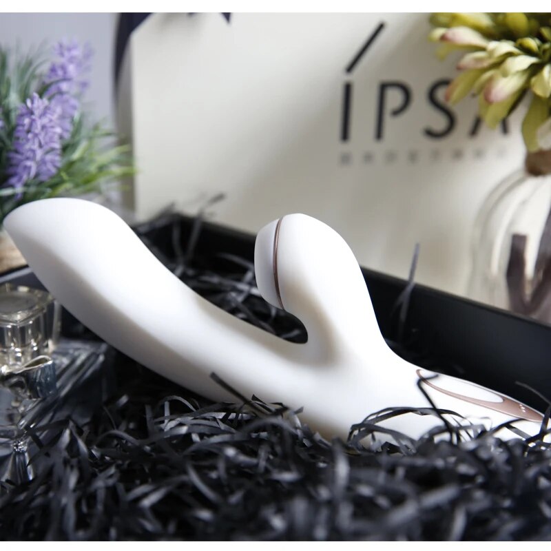 Penis Sucking Vibrators para G Spot e Clitóris Estimulação, Alemão, Vibração de Silicone, Mamilo Otário, UYO Rabbit Vibrator, 10 Speed