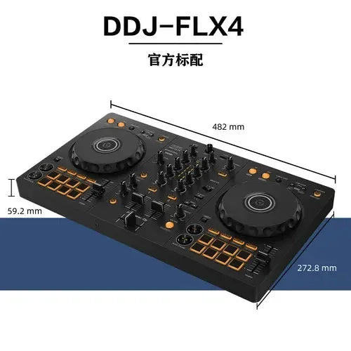 Pioneer-DDJ-FLX4 DJ Controller, Get Itching Disk Recorder, Incluindo Tutoriais De Software Genuíno
