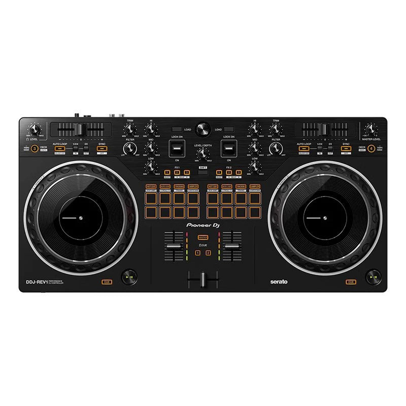 Pioneer-DDJ-REV1 Leitor de Disco de Nível Básico, DJ Controller, Novato, 2 Canais, Ktv, Disco, Boate, Leitor de Disco