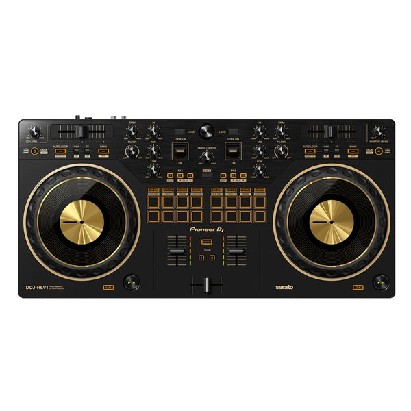 Pioneer-DDJ-REV1 Leitor de Disco de Nível Básico, DJ Controller, Novato, 2 Canais, Ktv, Disco, Boate, Leitor de Disco