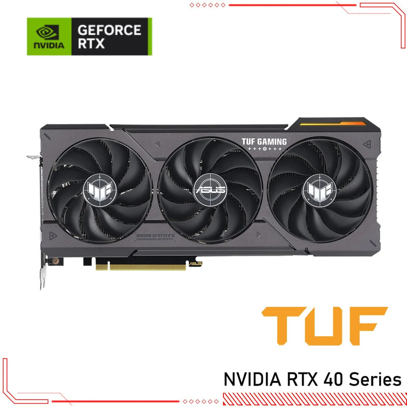 Placa Gráfica Série NVIDIA-RTX 40, ASUS TUF, RTX 4060TI, Jogos O8G, 18000MHz, 8GB GDDR6, 8Pin, 128Bit, PCI Express 4.0, Placa de Vídeo