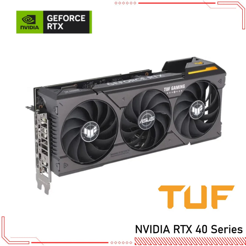 Placa Gráfica Série NVIDIA-RTX 40, ASUS TUF, RTX 4060TI, Jogos O8G, 18000MHz, 8GB GDDR6, 8Pin, 128Bit, PCI Express 4.0, Placa de Vídeo