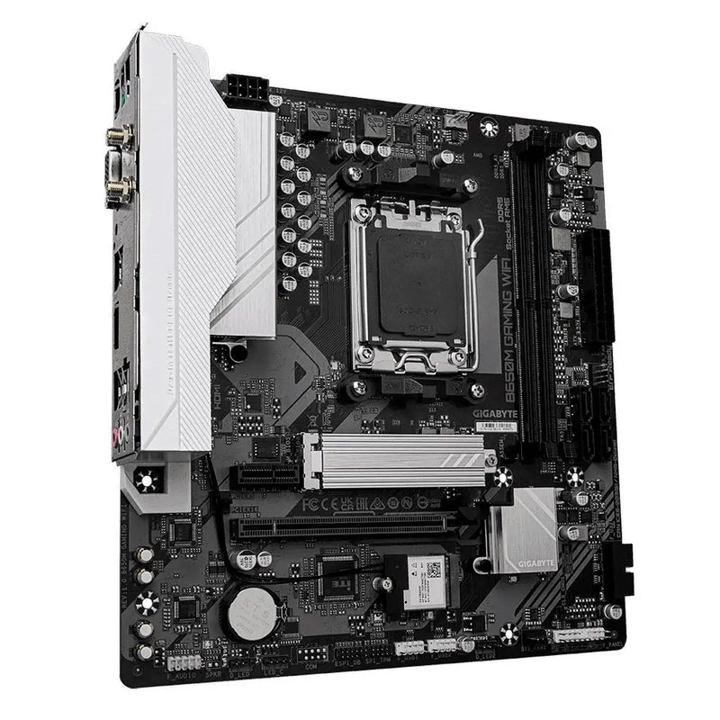 Placa Mae Gigabyte AMD (AM5) DDR5 Micro ATX - B650M Gaming Wifi 1.1