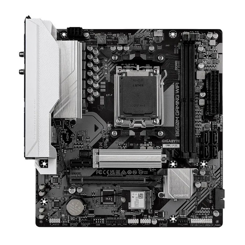 Placa Mae Gigabyte AMD (AM5) DDR5 Micro ATX - B650M Gaming Wifi 1.1