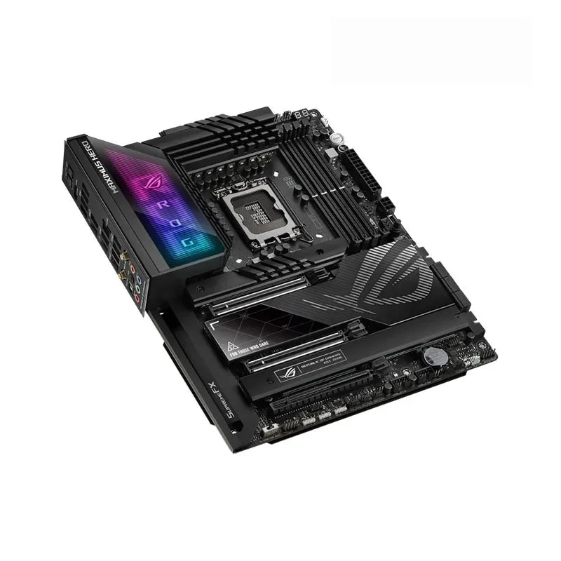 Placa-mãe Asus-Rog MAXIMUS Z790 HERO WiFi 6E DRR5, Intel Z790, PCIe 5.0, soquete 128G D5, suporte para CPU de 12ª e 12ª gerações, novo