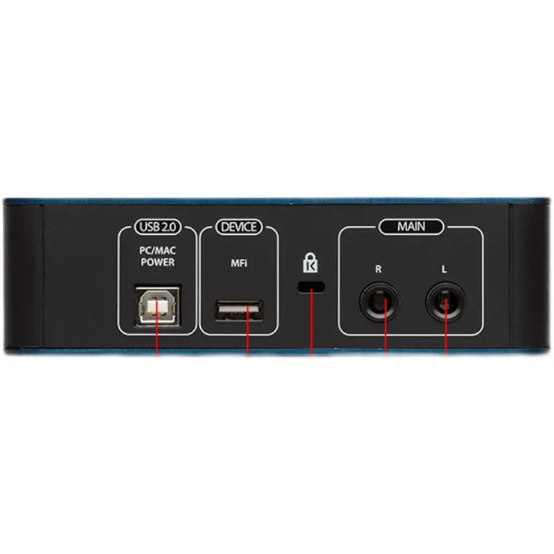 Presonus audiobox ione usb placa de som externo 2 em 2 para fora 48v fonte de alimentação fantasma para guitarristas e compositores