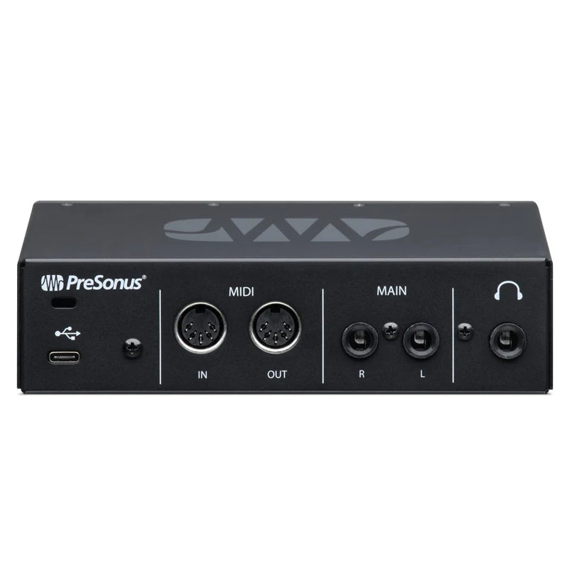 Presonus revelador io24 interface de áudio usb placa de som controlador de gravação ao vivo para fluxo, podcast e gravação