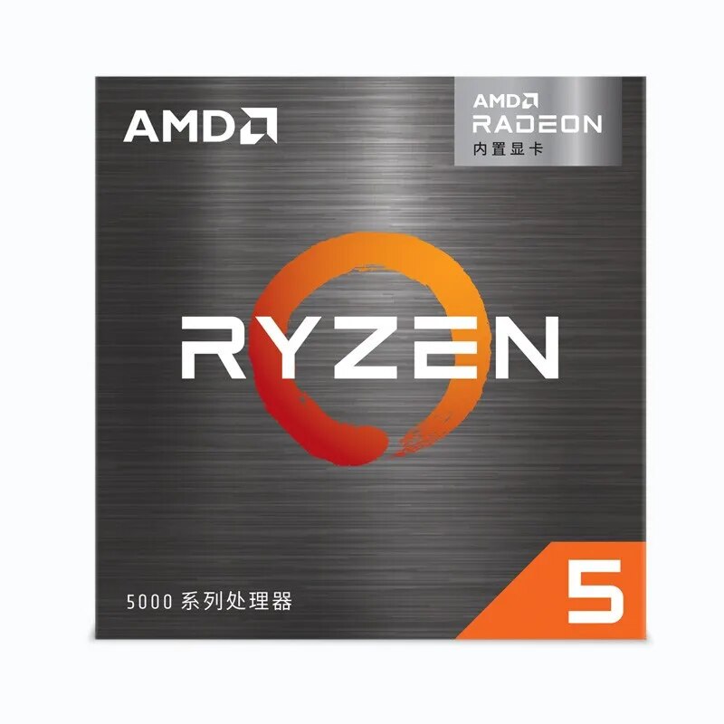 Processador AMD Ryzen 5 5600G R5 5600G 3.9GHz com seis núcleos e doze thread 65W CPU L3 = 16M 100-000000252 Soquete AM4 Novo E Tem Ventilador