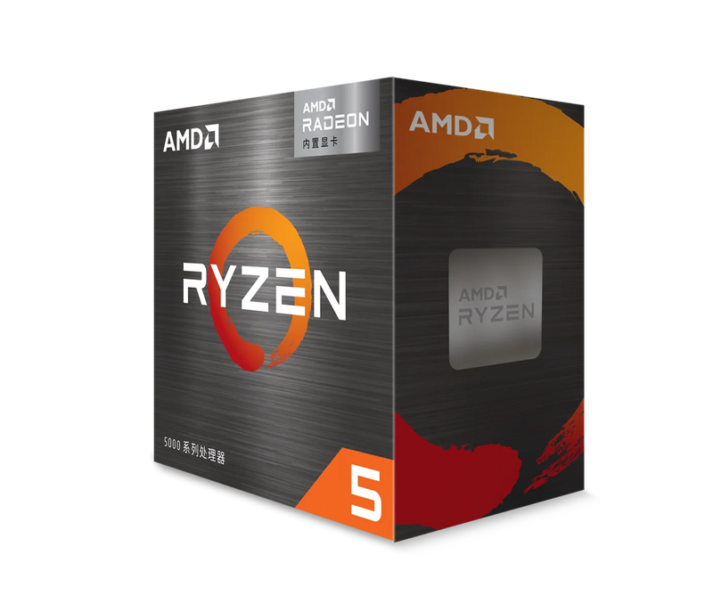 Processador AMD Ryzen 5 CPU para desktop gamer, R5 5500GT, Caixa, 3,6 GHz, 6 núcleos, 12 thread, Soquete 65W, AM4, Novo