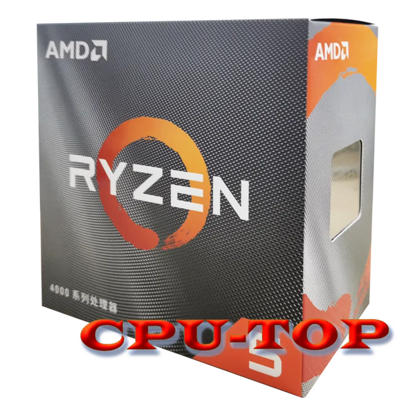 Processador Amd-Ryzen 5 4500 r5, 6 núcleos, 12 fios, cpu, cpu, 7nm, l3 = 8m, 100-000000644, soquete am4, selado, incluindo ventilador