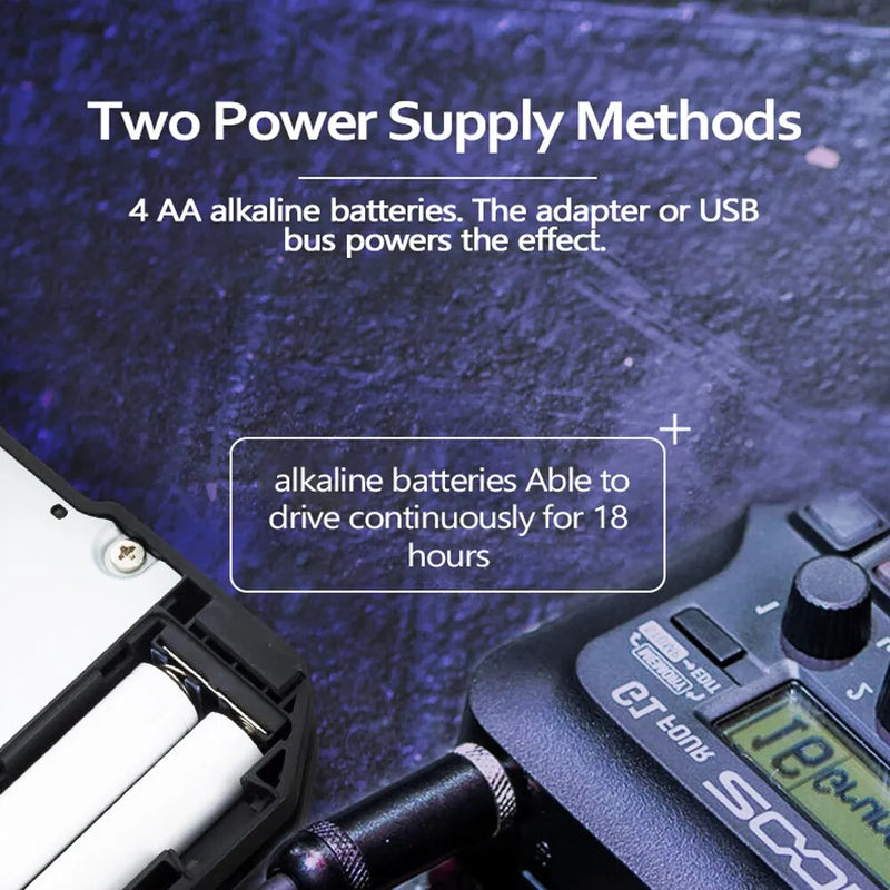 Processador Multi Effect de Guitarra Elétrica, ZOOM G1X Four G1, Efetores de Guitarra, Acessório de Áudio Instrumentos Musicais G1 FOUR