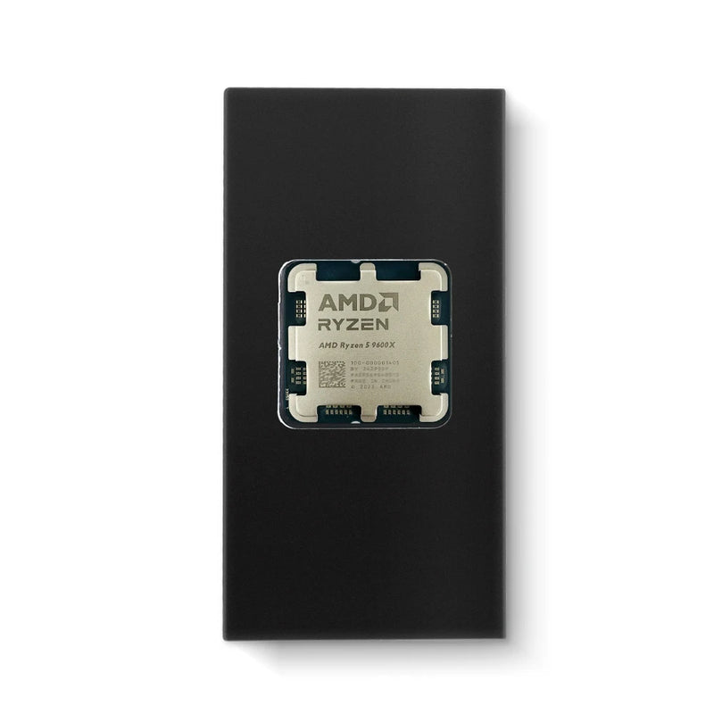 Processador amd ryzen 5 9600x cpu novo r5 9600x 5.4ghz 6 núcleos 12 threads gráficos integrados rdna2 2cu tdp 65w soquete am5 mas sem ventilador