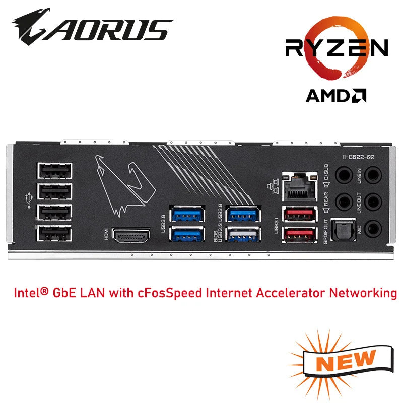 Processadores AMD Radeon Placa-mãe, Socket AM4, AMD X570, GIGABYTE X570, AORUS ELITE, DDR4, 128GB, R7 5700X CPU