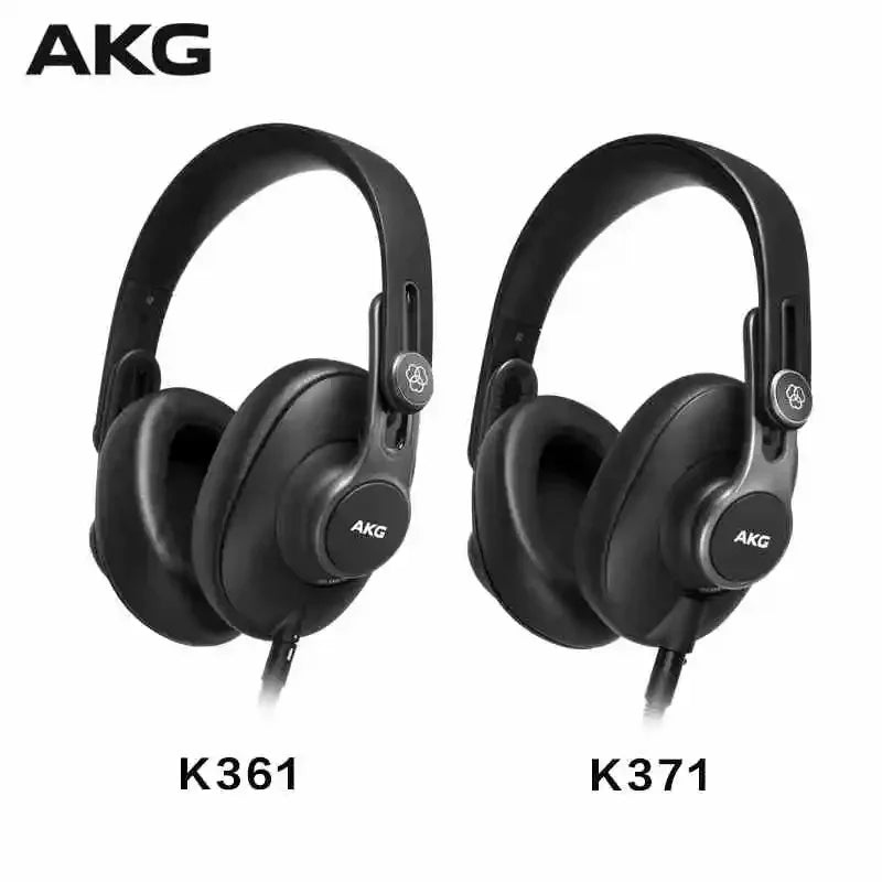 Profissional Hifi Headset, Microfone Estabilizador, Bluetooth, Com Fio, Dupla Conexão, Microfone, Monitoramento de Tensão, 100% Akg, K371BT