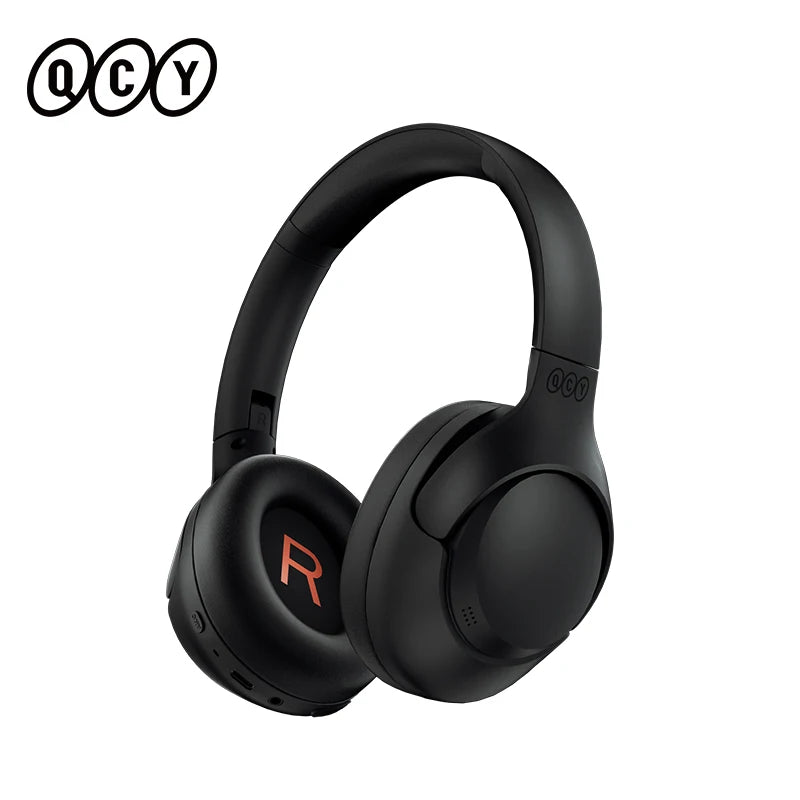 QCY-H3 ANC Auscultadores sem fios, Bluetooth 5.4, Hi-Res Audio, Over Ear Headset, híbrido Active Cancelamento de Ruído, Auscultadores, 60H, 43dB