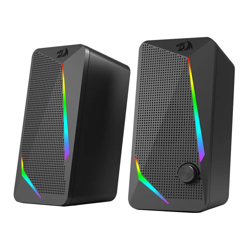REDRAGON-Alto-falantes estéreo surround, alto-falantes para jogos, barra de som para computador, desktop, PC, alto-falantes, 3,5mm, Aux 2.0, valsa GS510