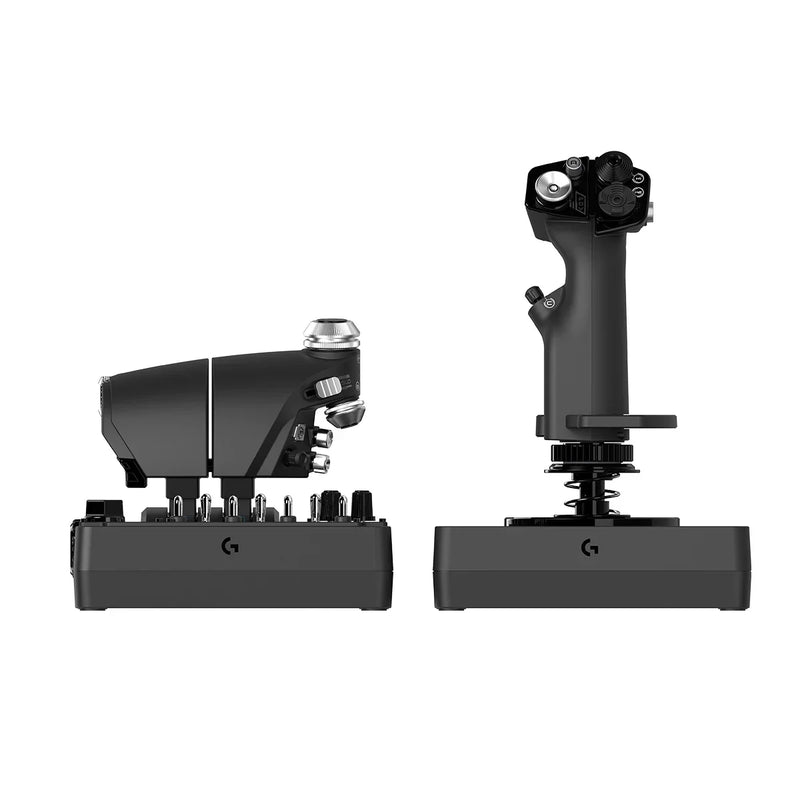 RGB Simulação Flight Game Joystick, controlador do acelerador, HOTAS X56