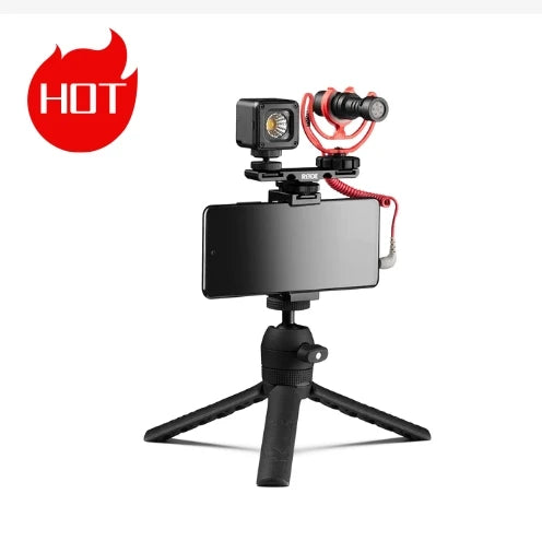 RODE Complete Mobile Film Making Kit, RODE Vlogger Kit, produzindo som nítido, claro e direcional para qualquer aplicação