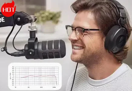 RODE-Microfone Dinâmico de Qualidade para Podcasting, Broadcast, Podcast, Outras Performances, Aplicações Vocais