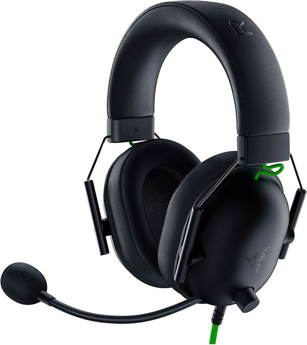 Razer-BlackShark V2 X Gaming Headset, 7.1 Surround Sound para PC, PS4, PS5, Switch, Xbox, Mobile, 3.5mm Audio Jack