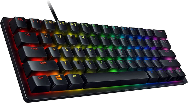 Razer Huntsman Mini Teclado/Interruptor Linear, 60% Teclado de videogame com interruptor óptico, PBT Double Click