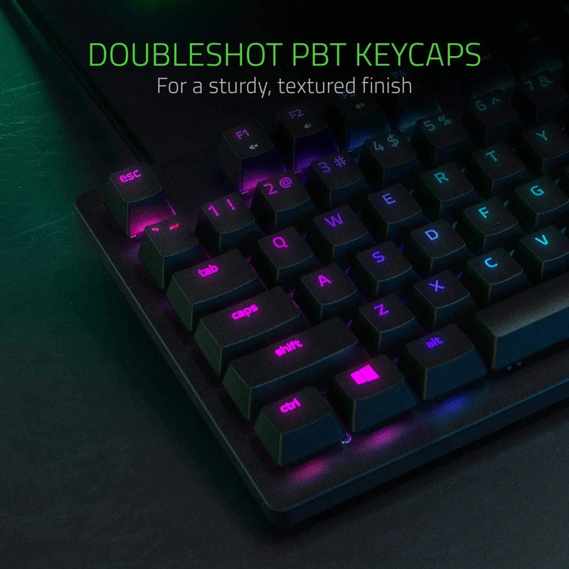 Razer Huntsman Mini Teclado/Interruptor Linear, 60% Teclado de videogame com interruptor óptico, PBT Double Click