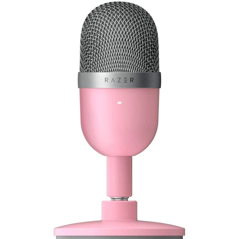 Razer Seiren Mini Microfone Condensador USB, Microfone para Streaming, Jogos no PC, Gravação Pro, Supercardioide Preciso, Padrão de Captura