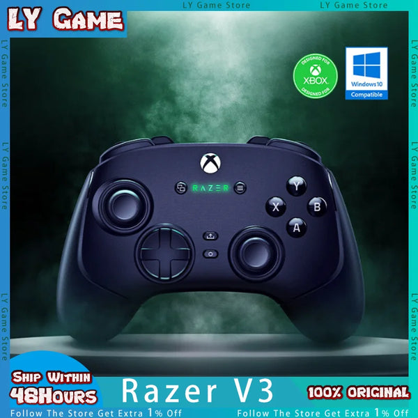 Razer-Wolverine Série V3 Gamepad, Hall Linear Trigger, Rocker Multi-Plataforma, PC compatível aplicável, Wolverine Custom Controller