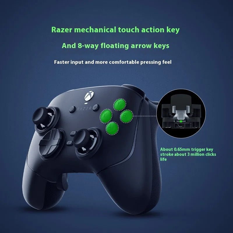 Razer-Wolverine Série V3 Gamepad, Hall Linear Trigger, Rocker Multi-Plataforma, PC compatível aplicável, Wolverine Custom Controller