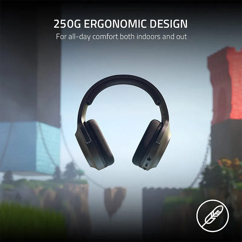 Razer barracuda x sem fio gaming headset multi-plataforma USB-C conectividade com microfone gamer fone de ouvido para computador portátil