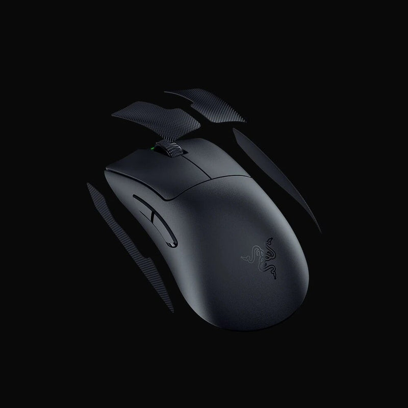 Razer deathadder v3 pro sem fio gamer 63g ultra leve 30k dpi sensor óptico para computador portátil